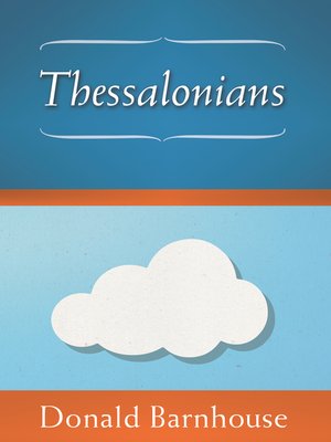 cover image of Thessalonians